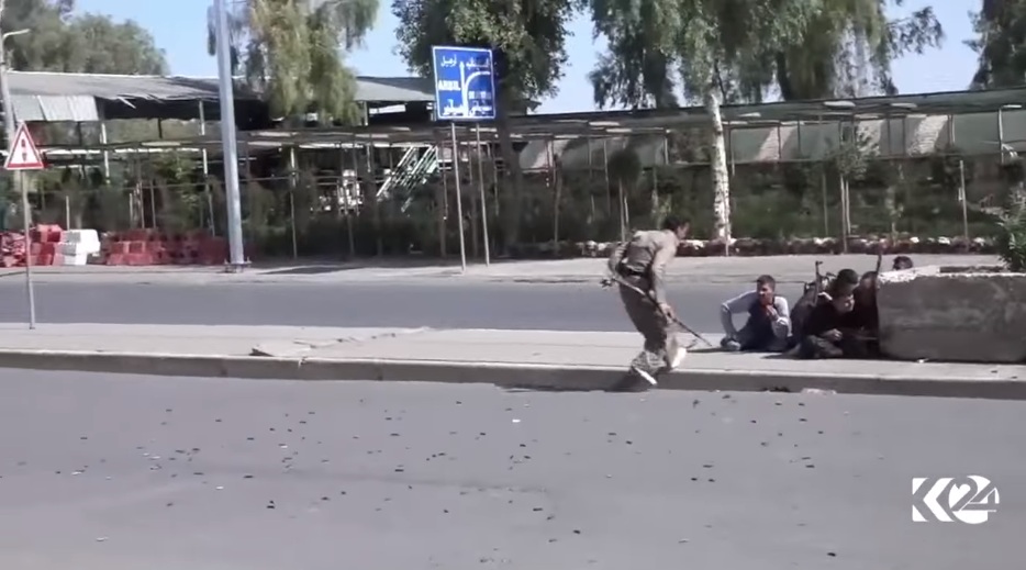 لقطات لكوردستان24 عن هجوم كركوك